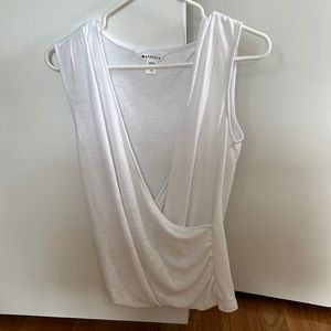 Athleta white top